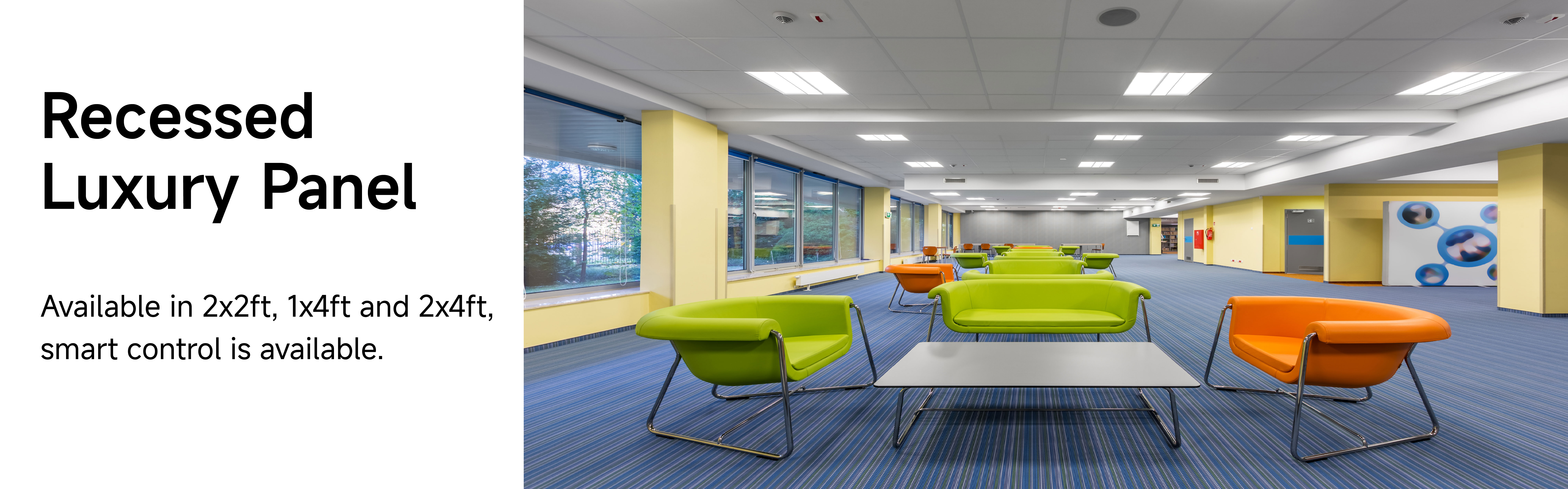 Recessed Panel Banner