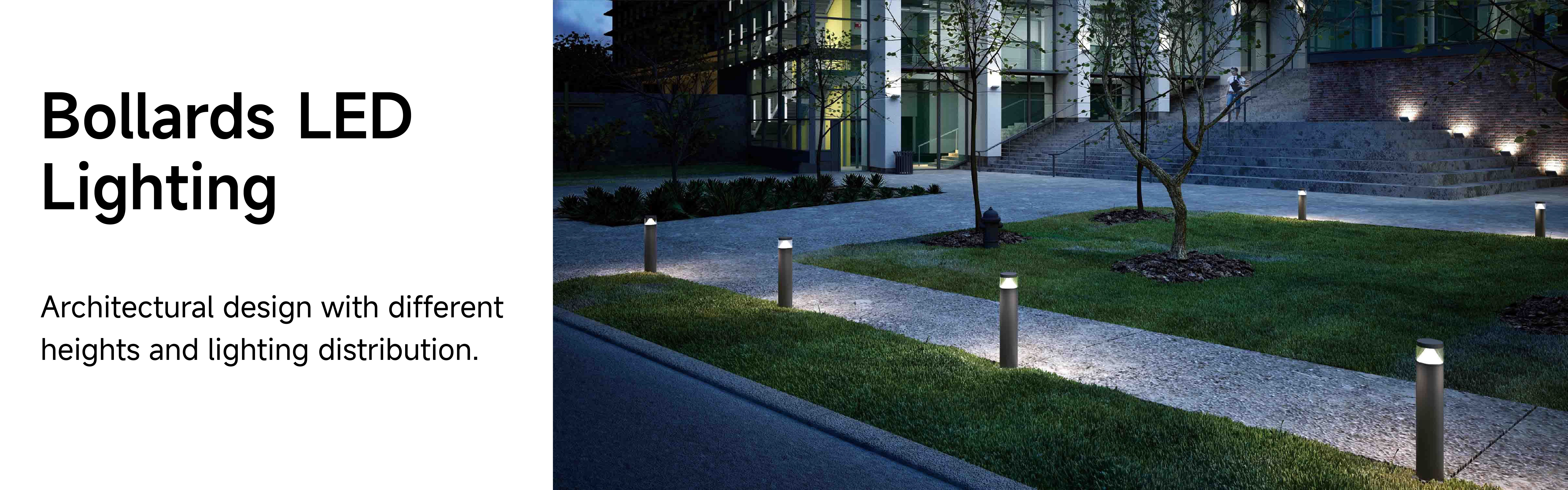 Ground Bollard Banner