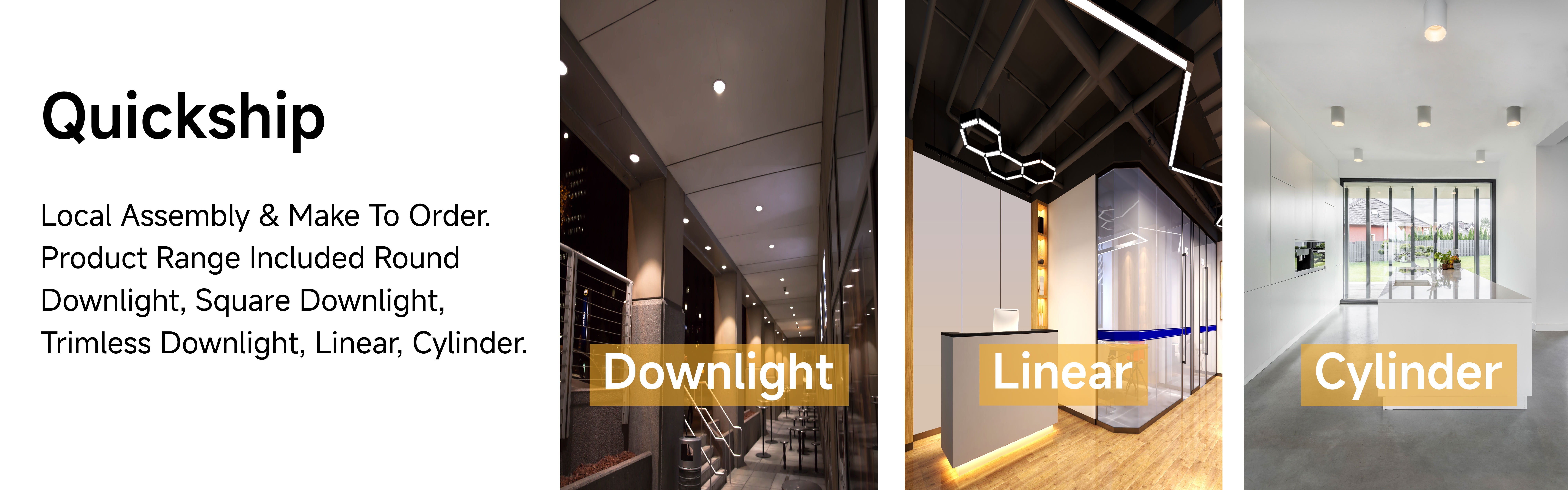 Shipping Speed Quickship Banner