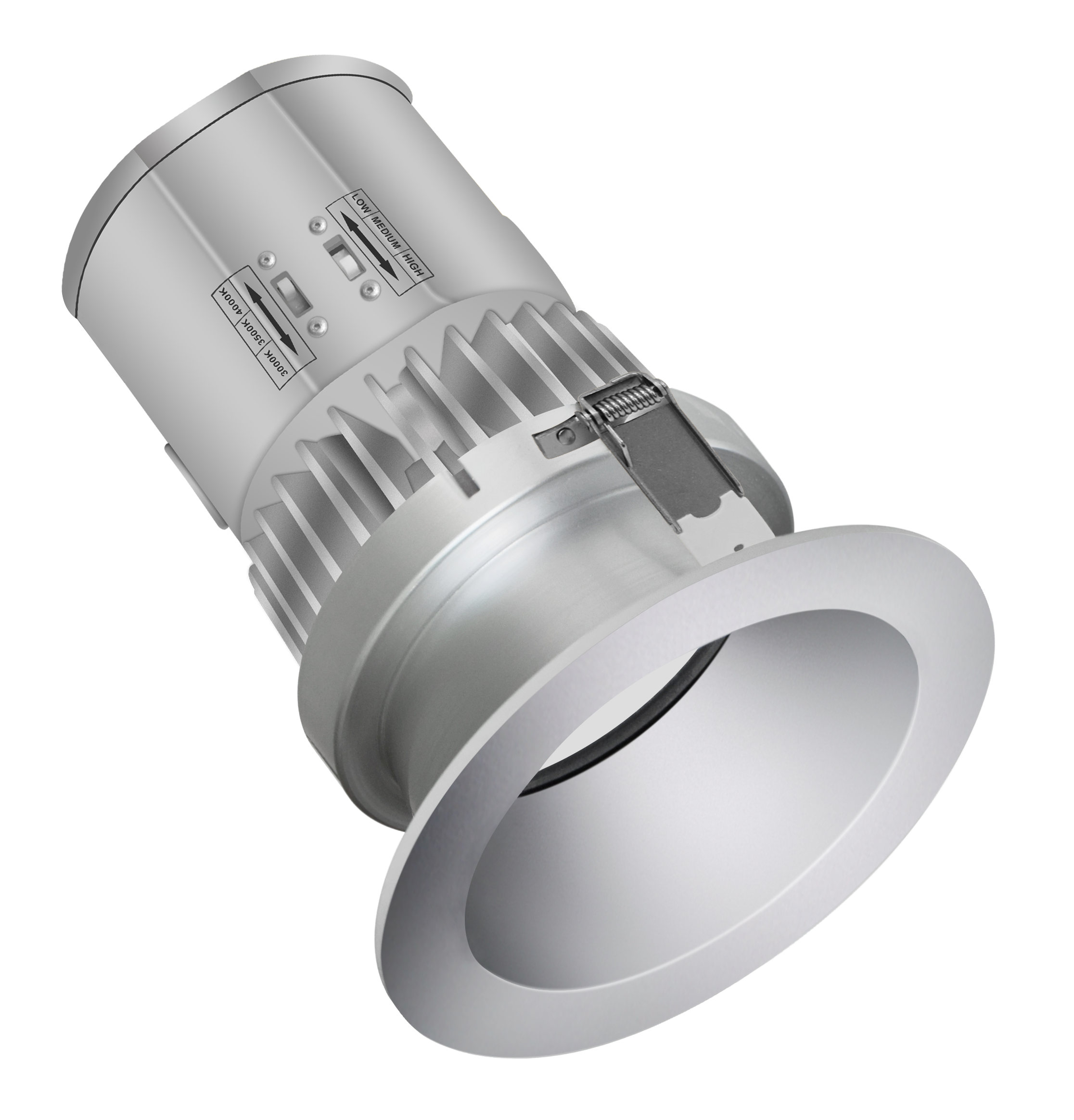 Luna 4" Round Fixed view 2