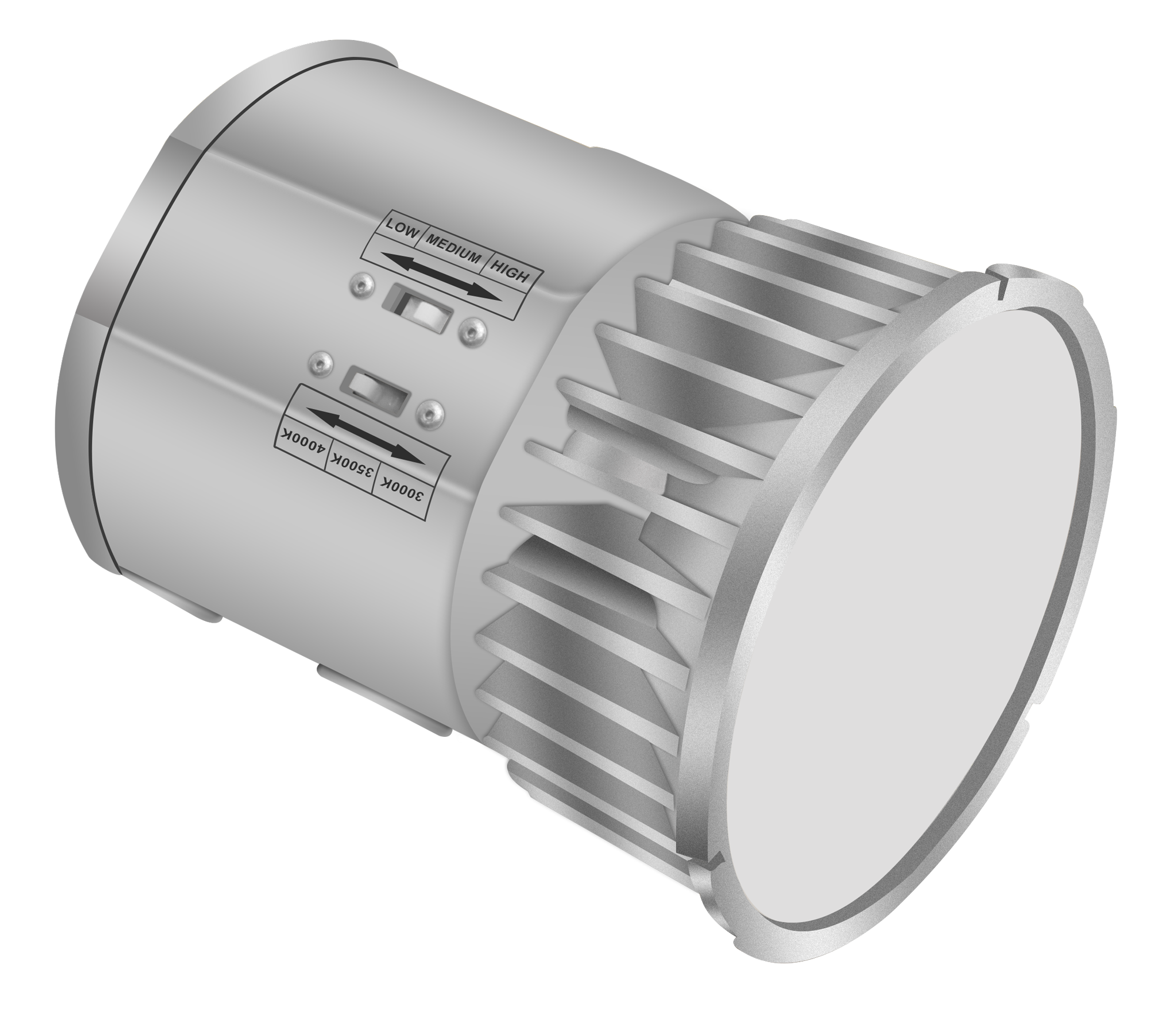 Luna 6" Round Fixed view 5