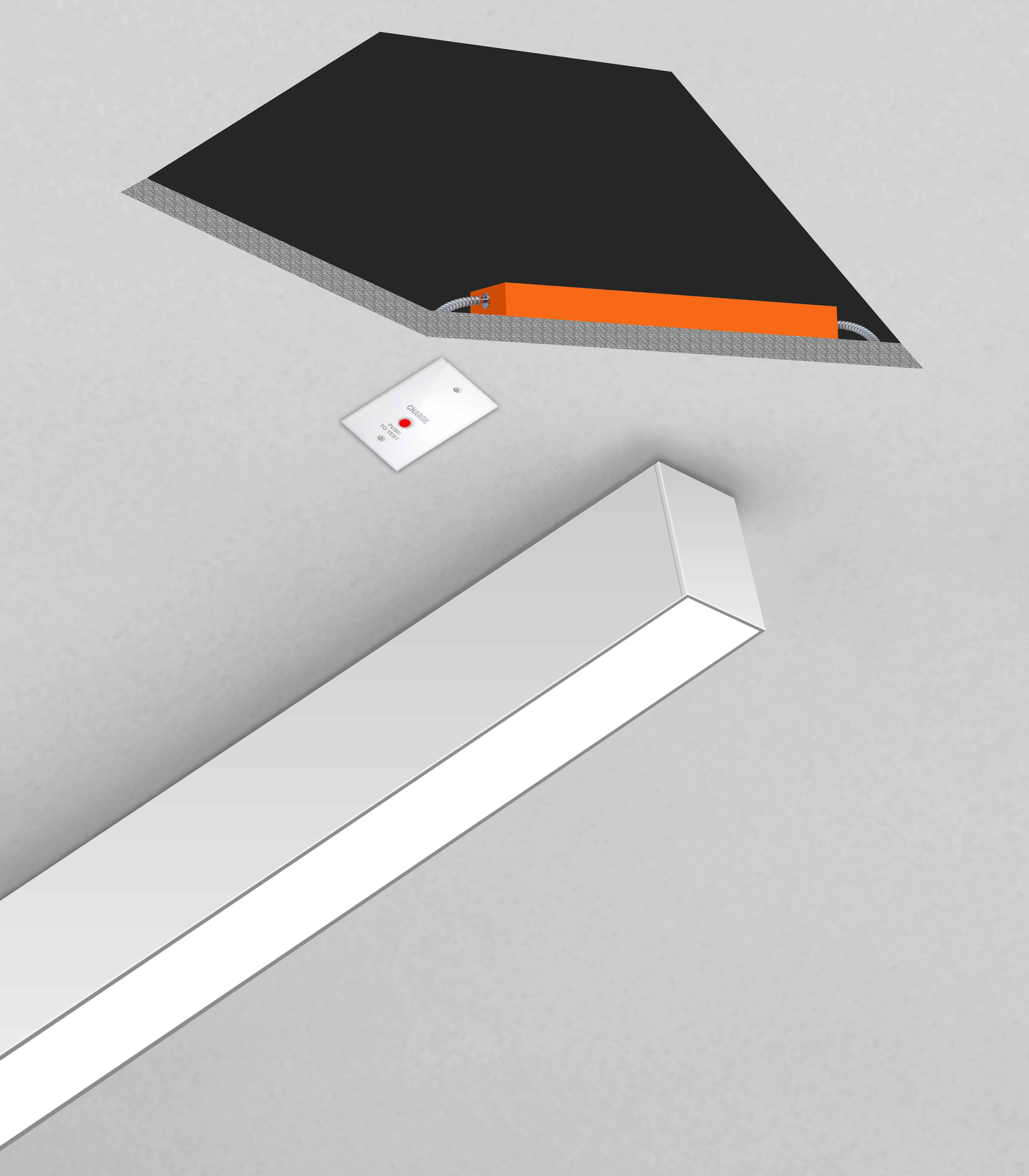 Belle 1 Surface Flush Lens view 3