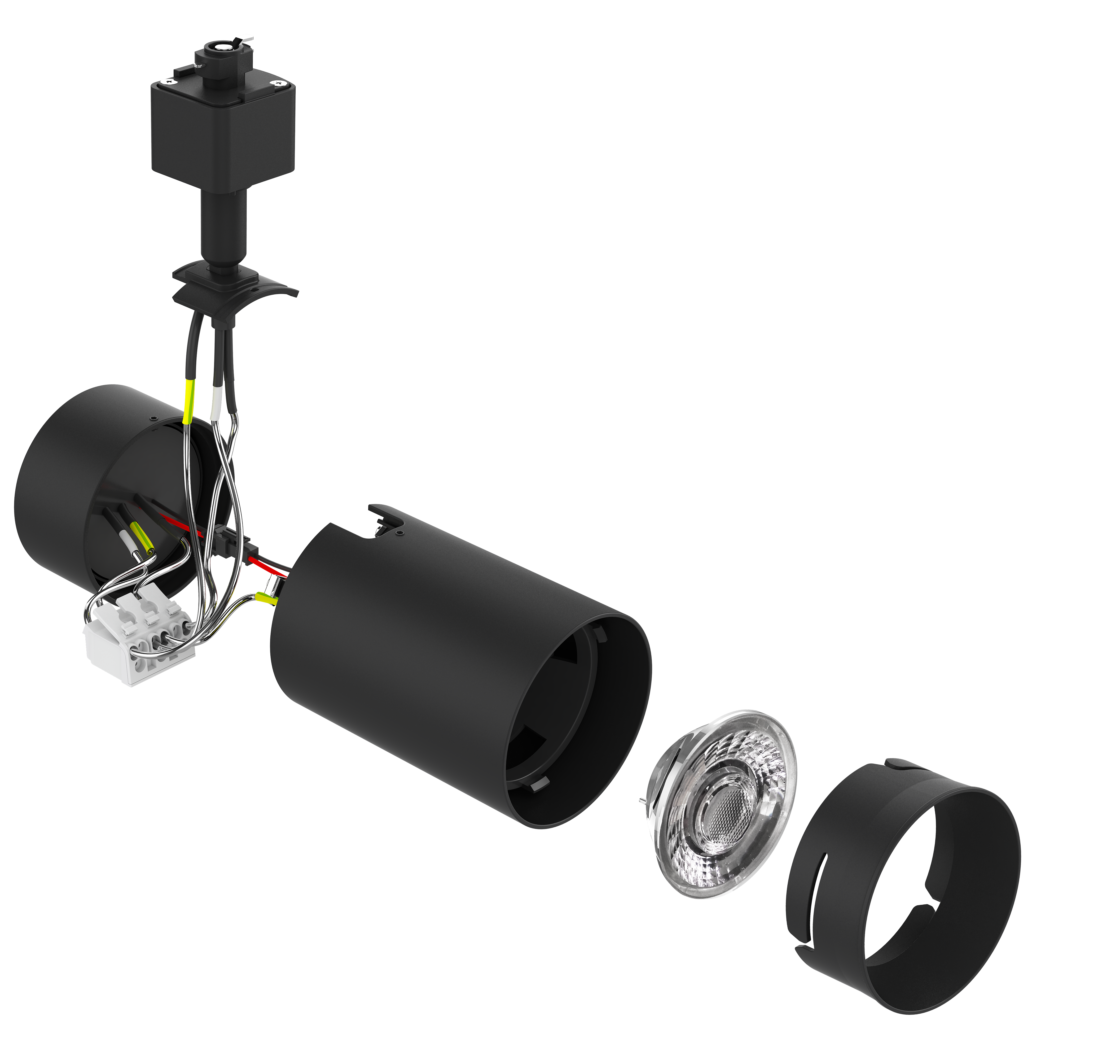 Espoir 4" Round LED Track Spot view 4