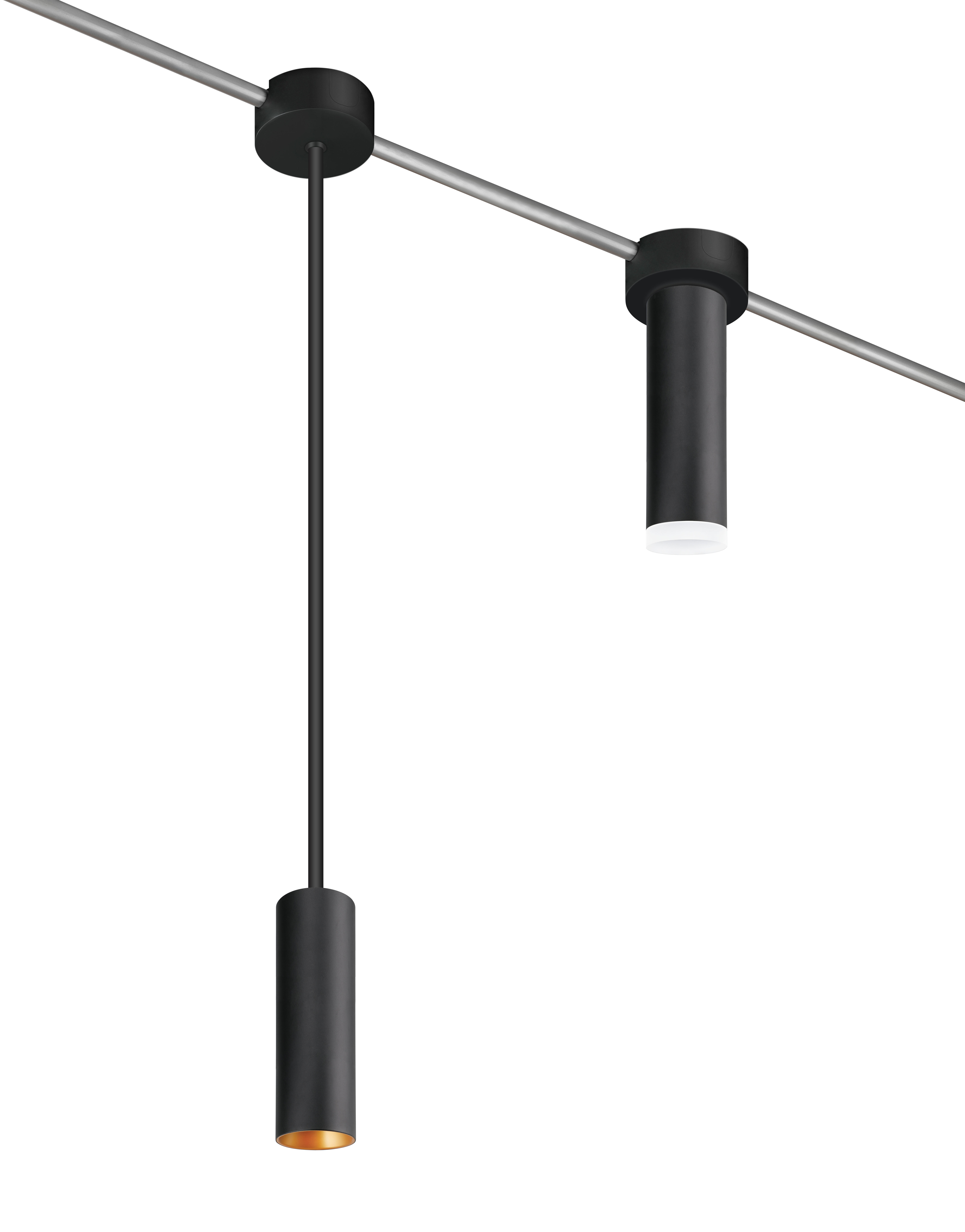 Aurora 3" Round Suspended Cylinder view 1