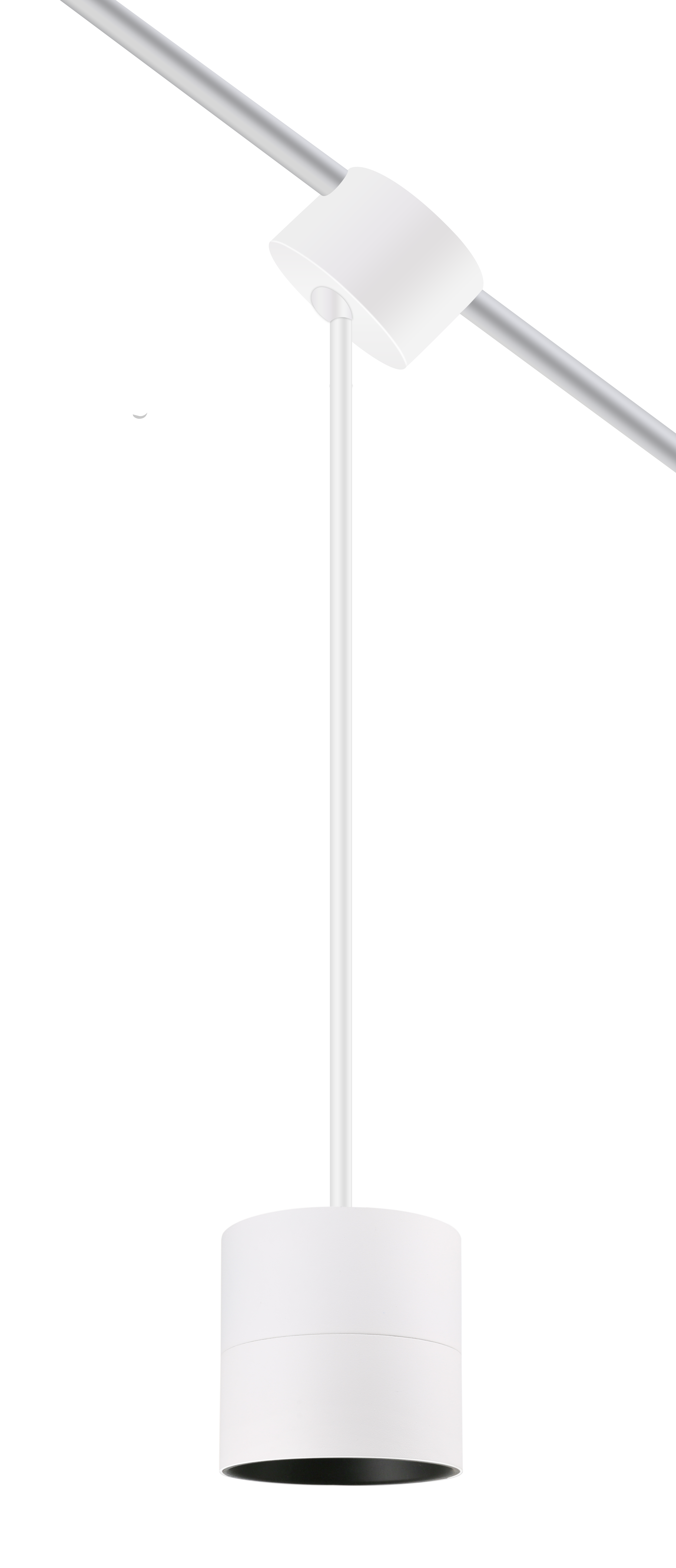 Aurora 4" Round Suspended Cylinder view 1